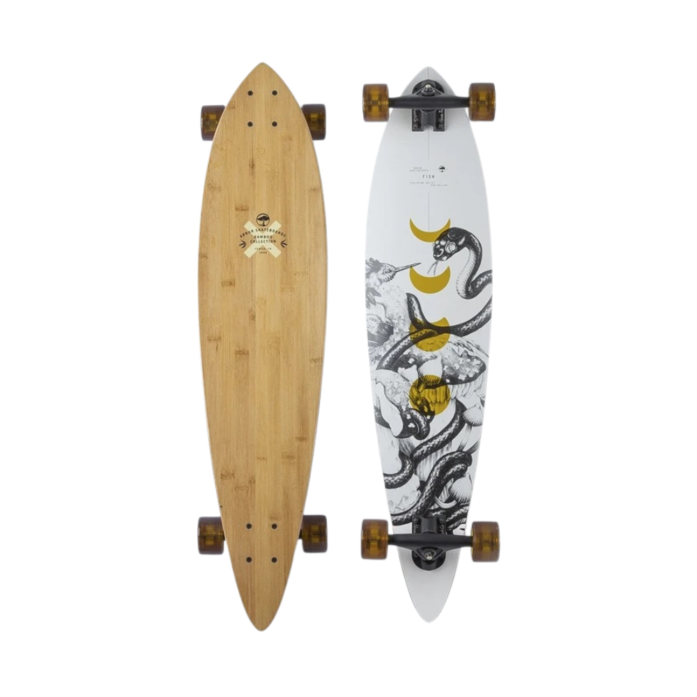 Arbor Fish Bamboo 37 Complete Longboard - 8.375"