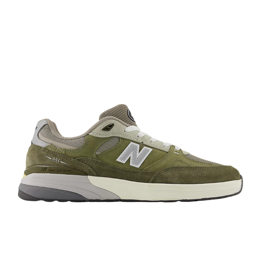 New Balance Shoes Numeric Andrew Reynolds 933 - Olivine/Dark Olivine