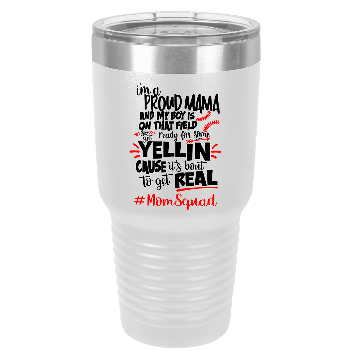 Proud Mama Baseball | Polar Camel Tumbler