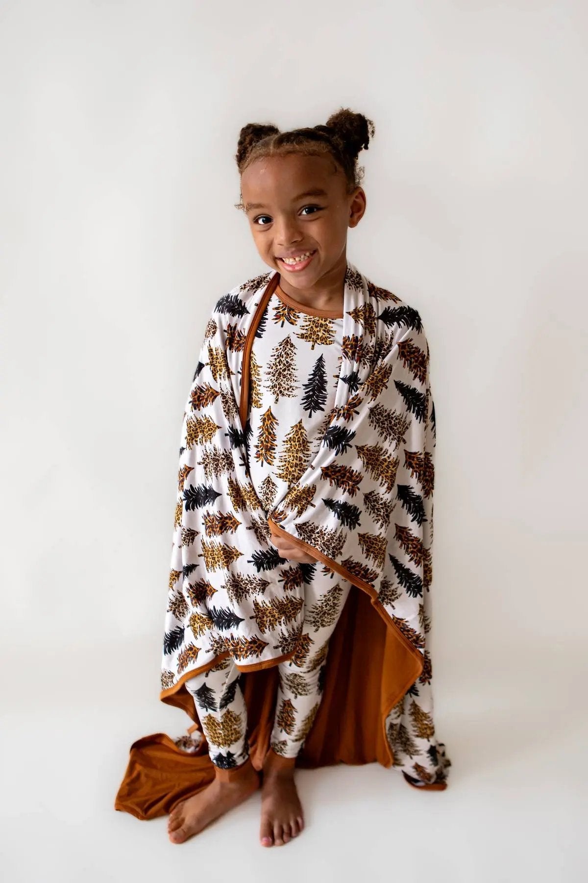 Leopard Trees Nani Blanket