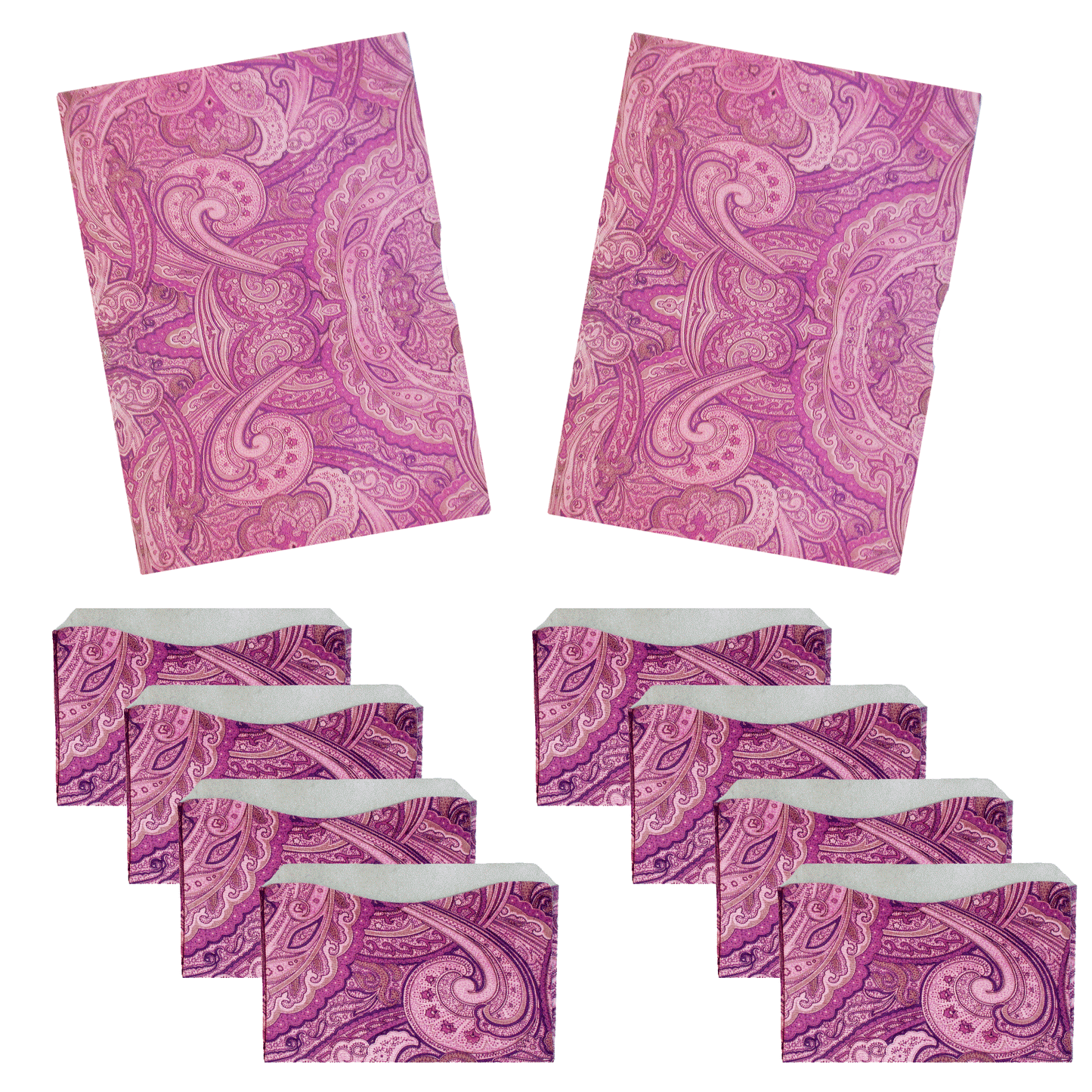 RFID Blocking Package of Credit Card Sleeves/Passport Sleeves