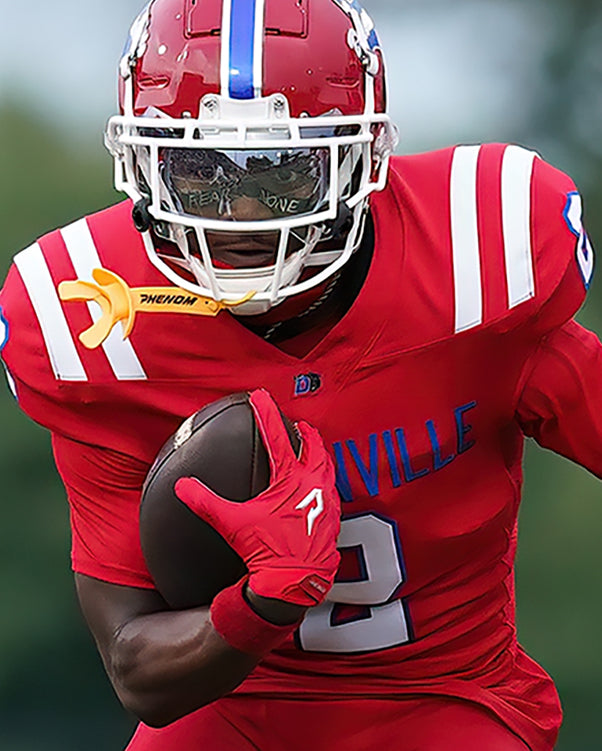 Phenom Elite Quantum Fierce Adult Padded Football Gloves - Team Colors