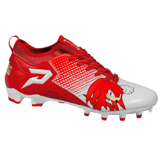 Knuckles the Echidna Football Cleats - by Phenom Elite