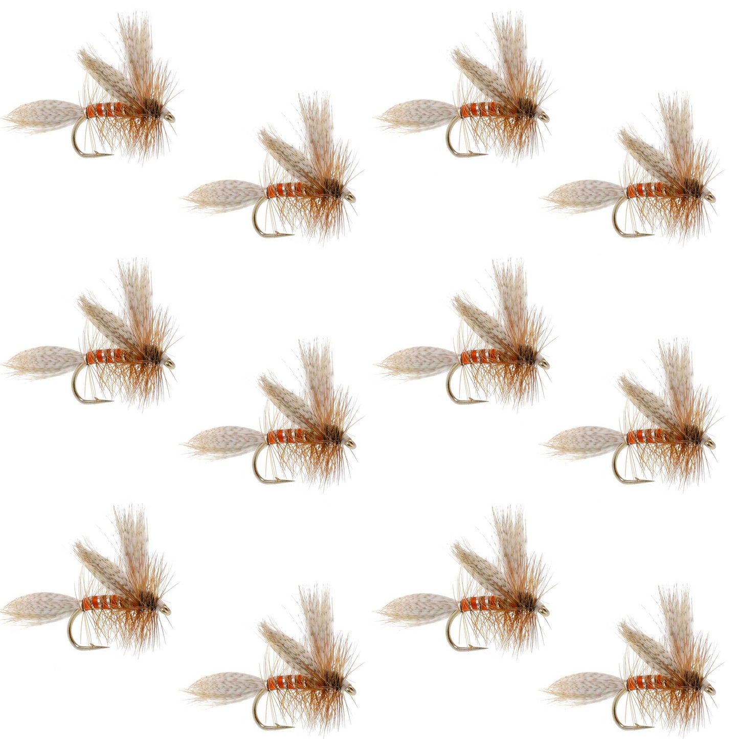 Queen Of The Waters Classic Dry Fly - 12 Flies Size 14