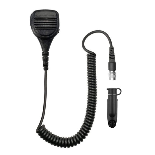Loud Quick Disconnect (Hirose) Speaker Hand Mic- Motorola/Ailunce/Retevis/HYT/: EX500, EX560-XLS, EX600/XLS, GP328/GP338PLUS, GP344/338, HD1, HD2 Siyata, Simoco & More