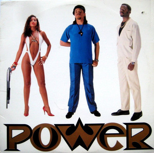 Ice-T - Power Ice Cold Gold Color Vinyl LP Record
