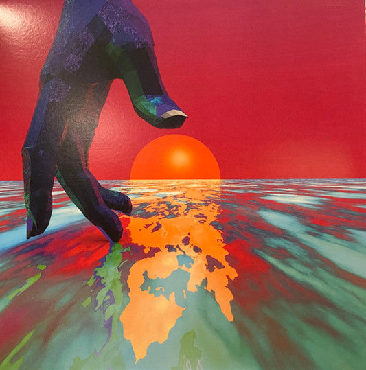 Death's Dynamic Shroud – Virtual Utopia Experience Magenta/Orange Split w/ Black Splatter Color Vinyl LP Record