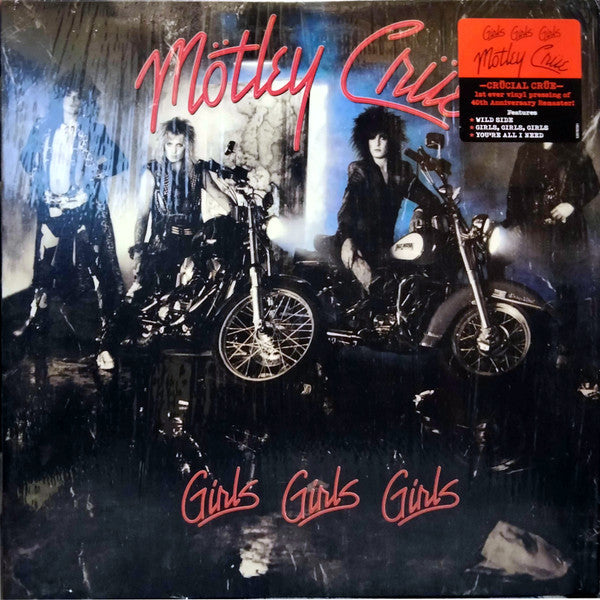 Mötley Crüe – Girls, Girls, Girls [40th Anniversary] Vinyl LP Record