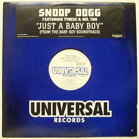 Snoop Dogg  – Just A Baby Boy 12" Vinyl LP Record