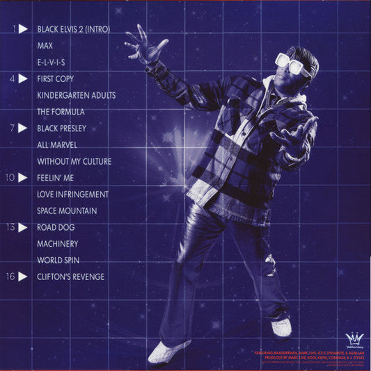 Kool Keith – Black Elvis 2 (Blue Color Vinyl) LP Record