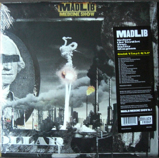 Madlib Feat. Guilty Simpson – Before The Verdict Gold Color 2xLP Vinyl LP Record