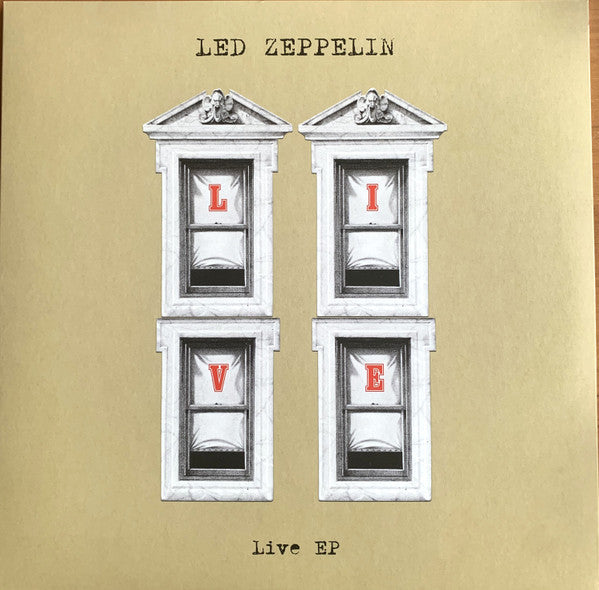 LED ZEPPELIN – Live Ep Vinyl LP Record