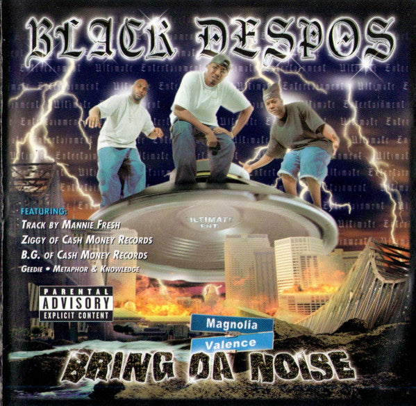BLACK DESPOS - Bring Da Noise CD