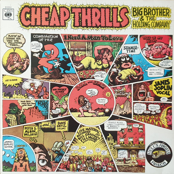 Big Brother & The Holding Company – Cheap Thrills [180G] Vinyl LP Record Janis Joplin