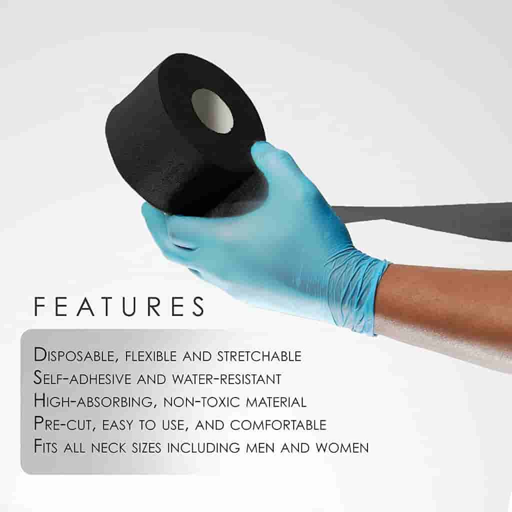 Level 3 Self Adhesive Neck Strips - Black