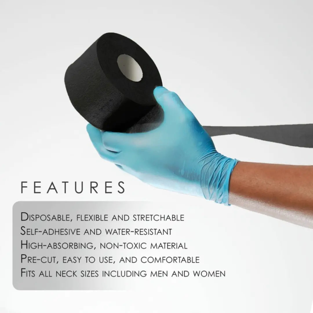 Level 3 Self Adhesive Neck Strips - Green | 500 Count