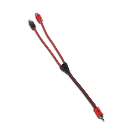 Level 2 RCA 100% OFC Y Connector - 1 Male / 2 Female