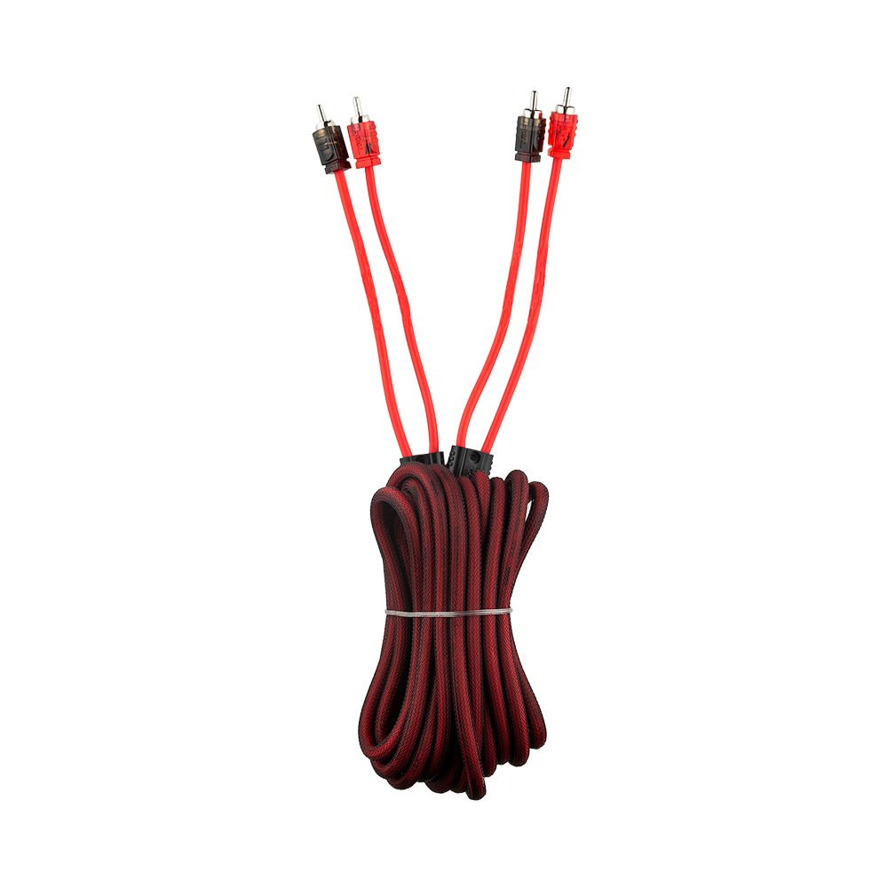 Level 2 RCA 100% Copper OFC 20 Feet - RED