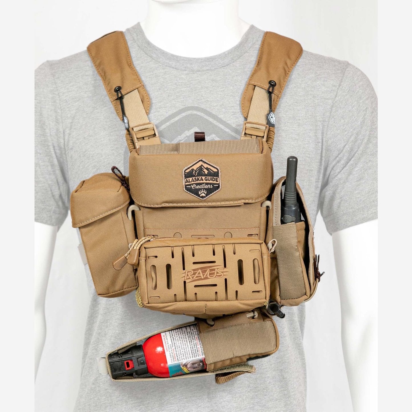 RAVUS Magnetic - Modular Binocular Harness Pack