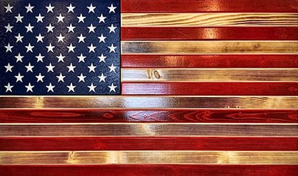 Large Flag Biometric Flip Up