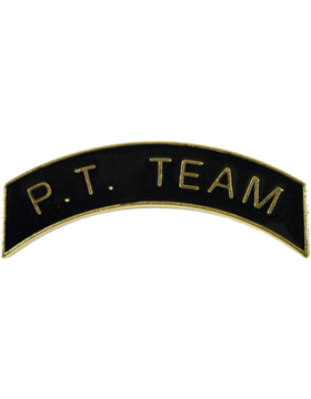 ROTC Metal Arc Tab P.T. TEAM