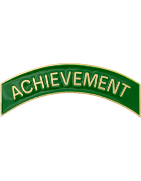 ROTC Metal Arc Tab ACHIEVEMENT