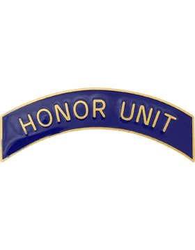 ROTC Metal Arc Tab HONOR UNIT