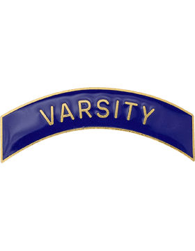 ROTC Metal Arc Tab VARSITY