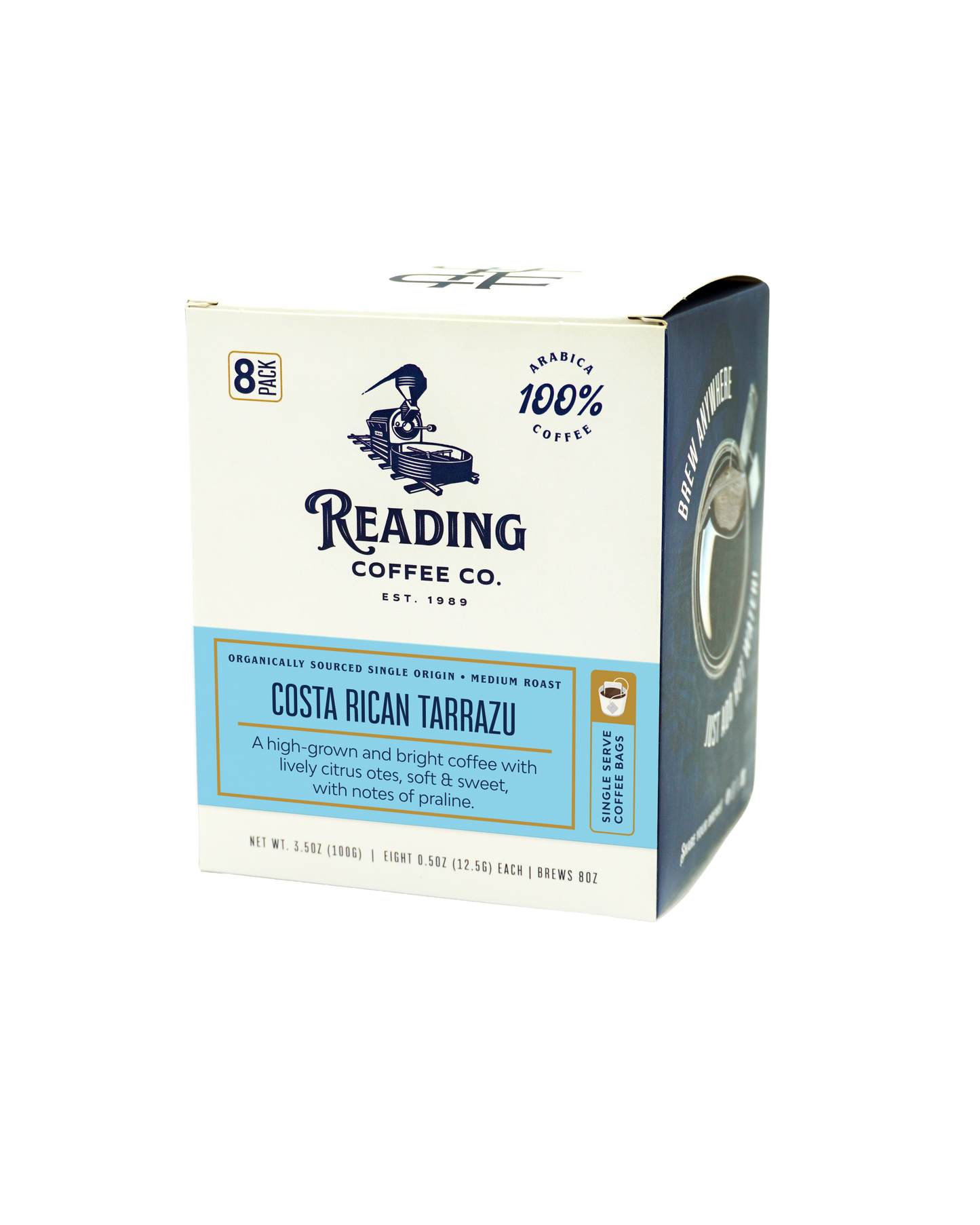 Costa Rican Tarrazu Pour Ta Single Serve Coffee