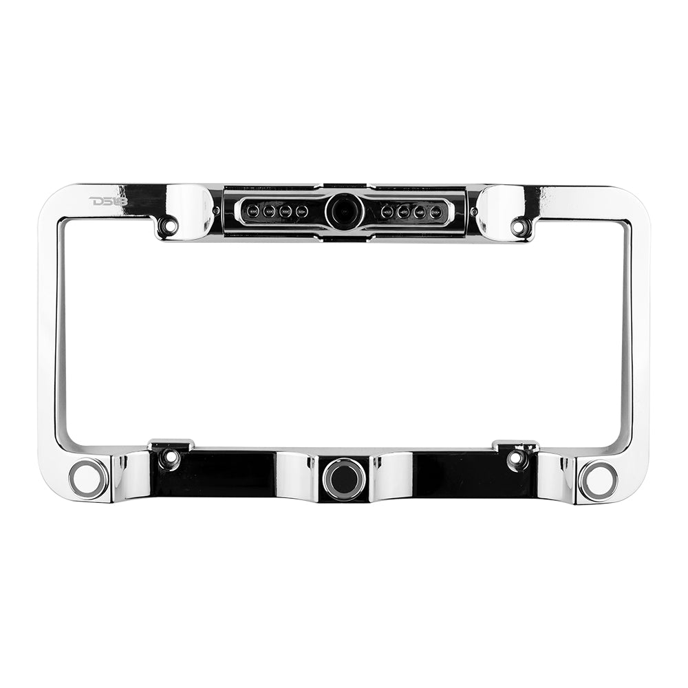 DS18 RCS2IN1LP Waterproof Reverse Camera and Backup Buzzer for License Plate