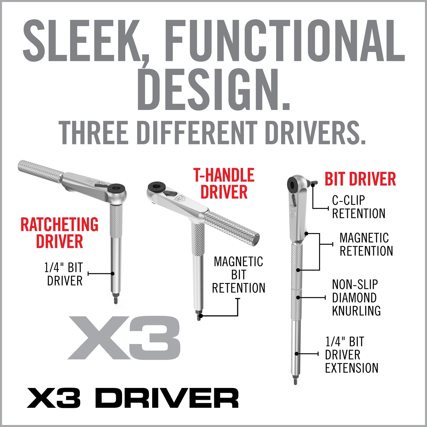 Smart-Torq® Adjustable Limiter & X3™ Driver Kit