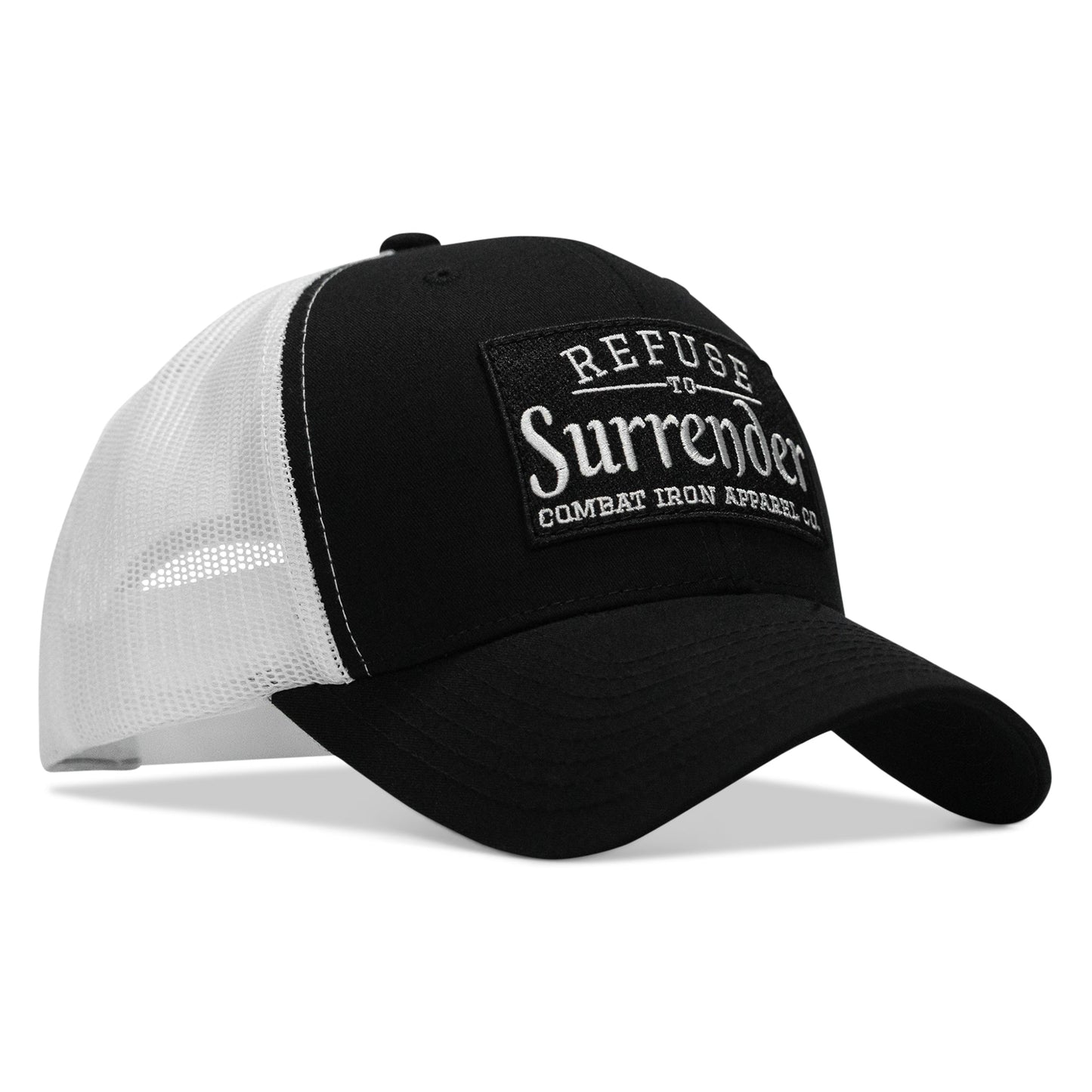 Refuse To Surrender B/W Patch Snapback Hat