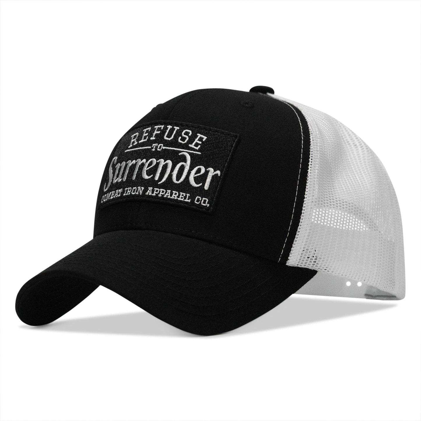 Refuse To Surrender B/W Patch Snapback Hat