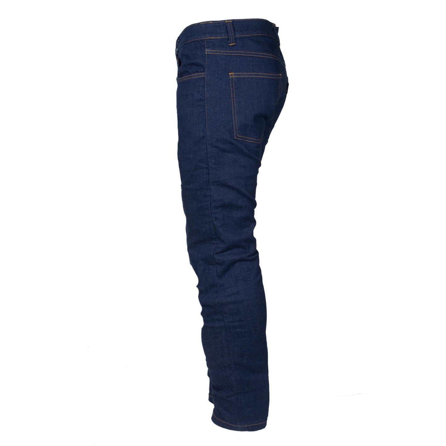 Loose Fit Protective Denim Pants (Extra Wide Jeans) - Blue