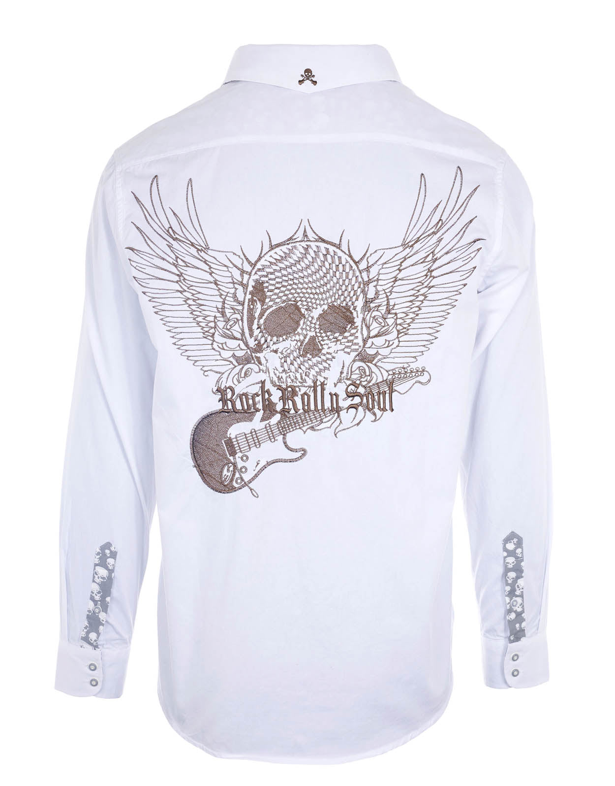 Flying Skull & Guitar