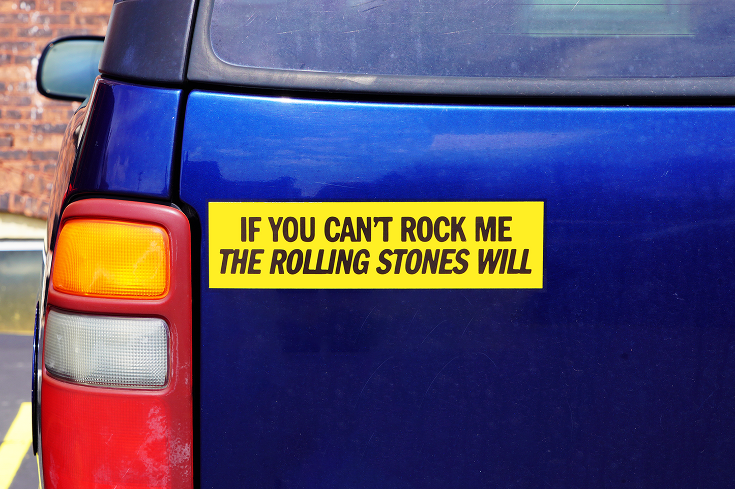 The Rolling Stones Bumper Sticker • The Rolling Stones x Oxford Pennant