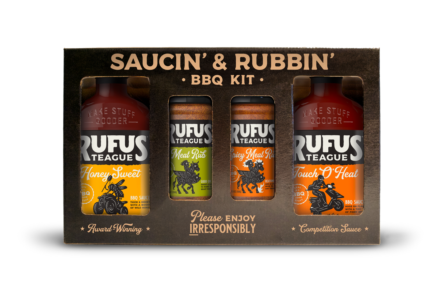 SAUCIN' & RUBBIN' KIT
