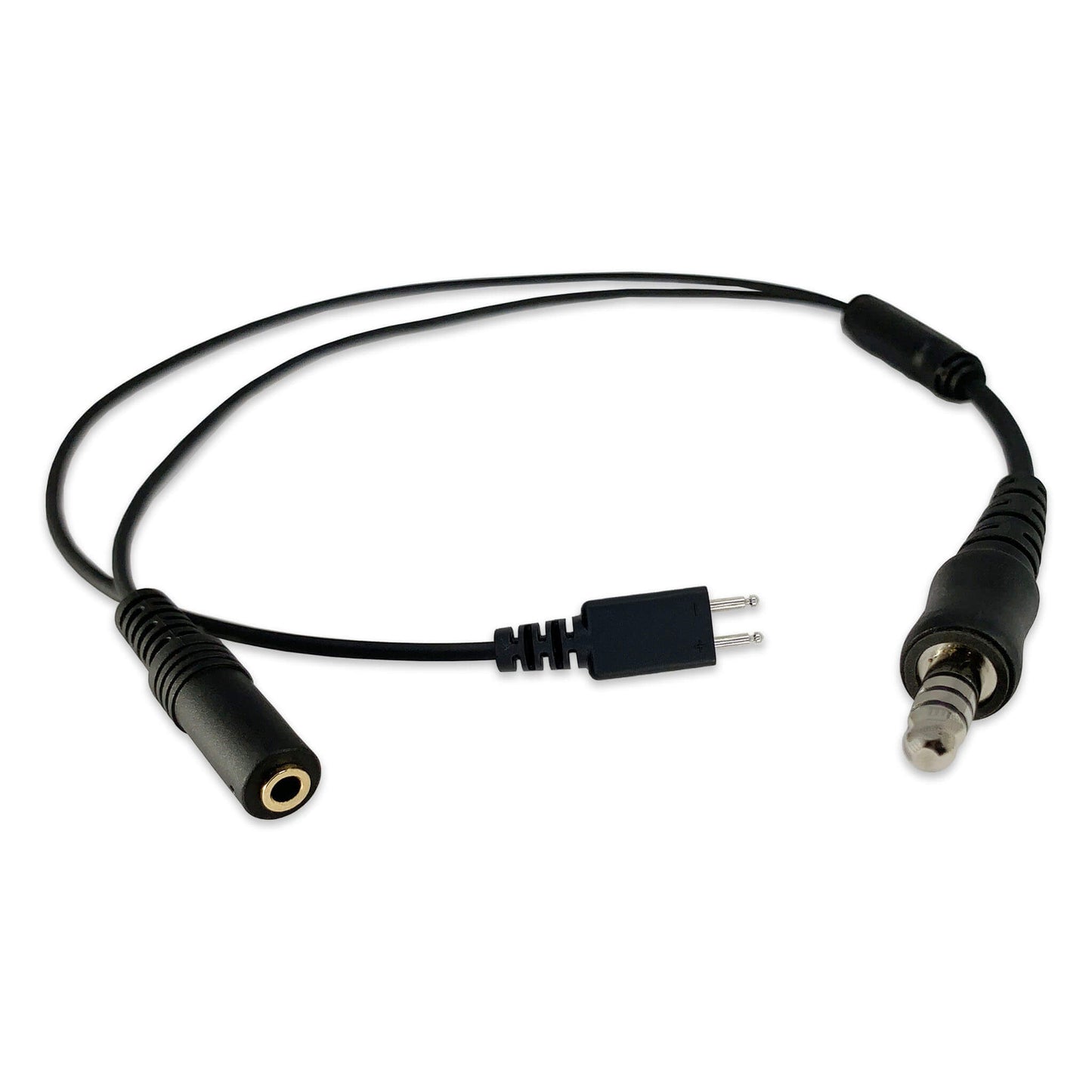 Respirator Mask PTT Kit- 2 Pin Motorola HYT Tekk BearCom Blackbox & More