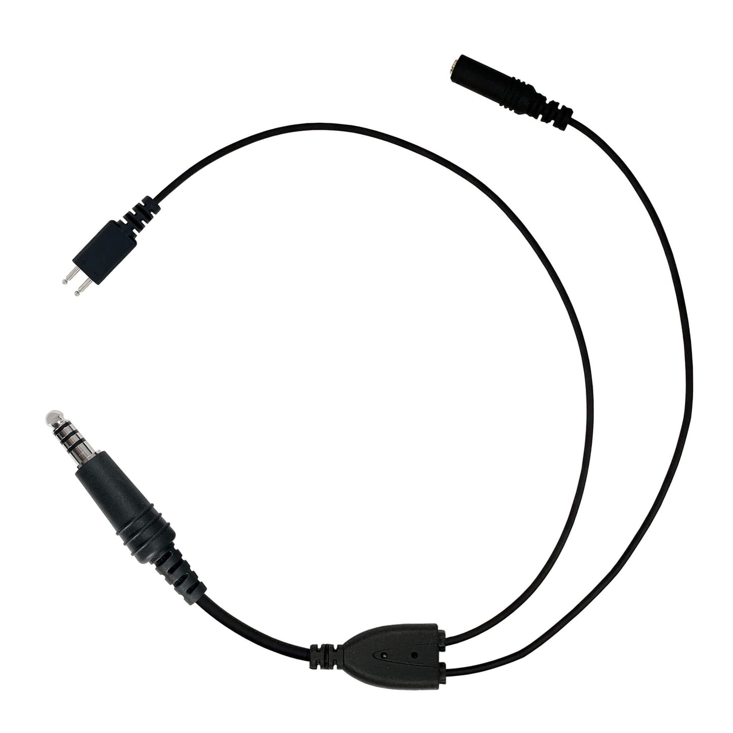 Respirator Mask PTT Kit- Harris, Thales, Tri, PRC, Falcon Series, MBITR Series, (U229/U329 Connector)