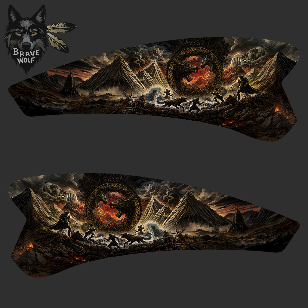 "Ragnarok" (color) Tank Decal Set for Indian Powerplus lineup