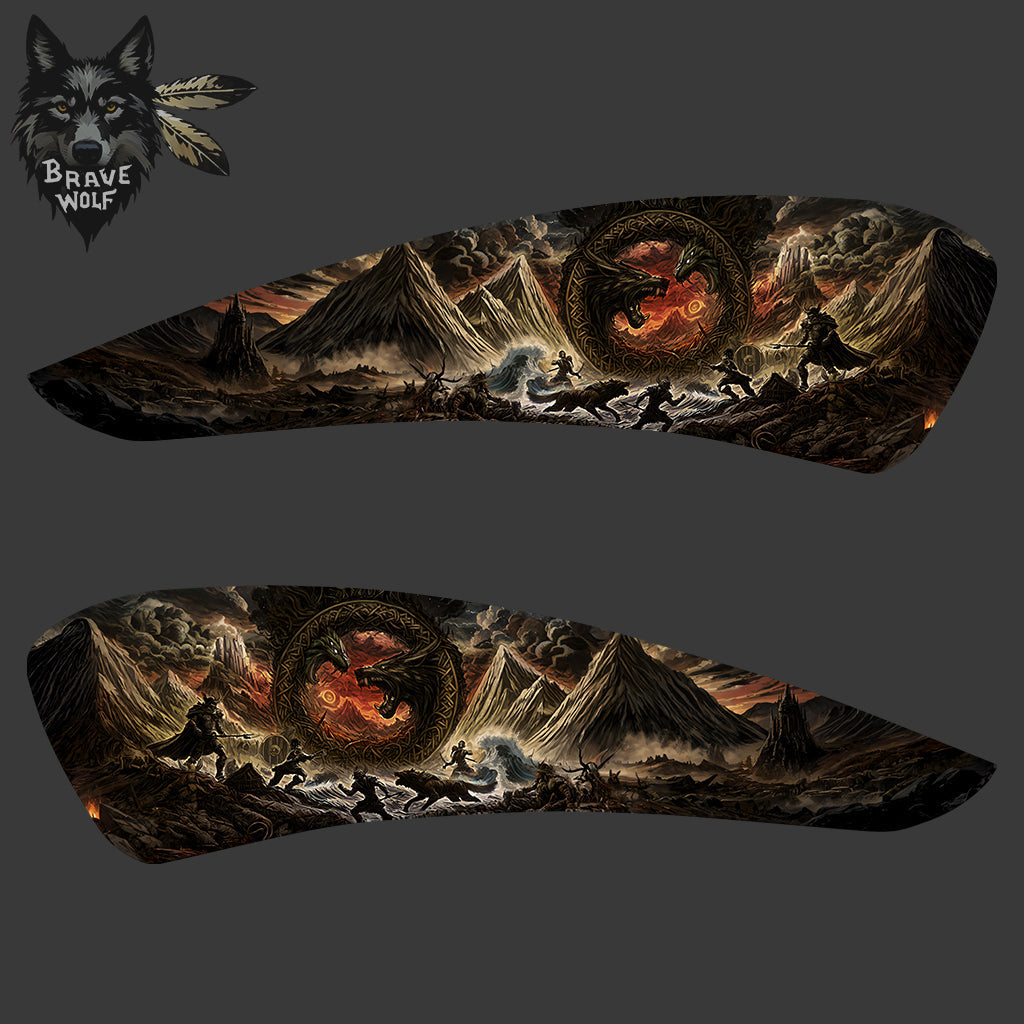 "Ragnarok" Tank Decal Set for Indian Scout (2014-2024)