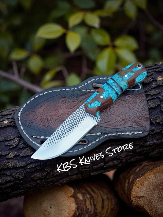 Handmade Ranch Knife – Rasp Steel