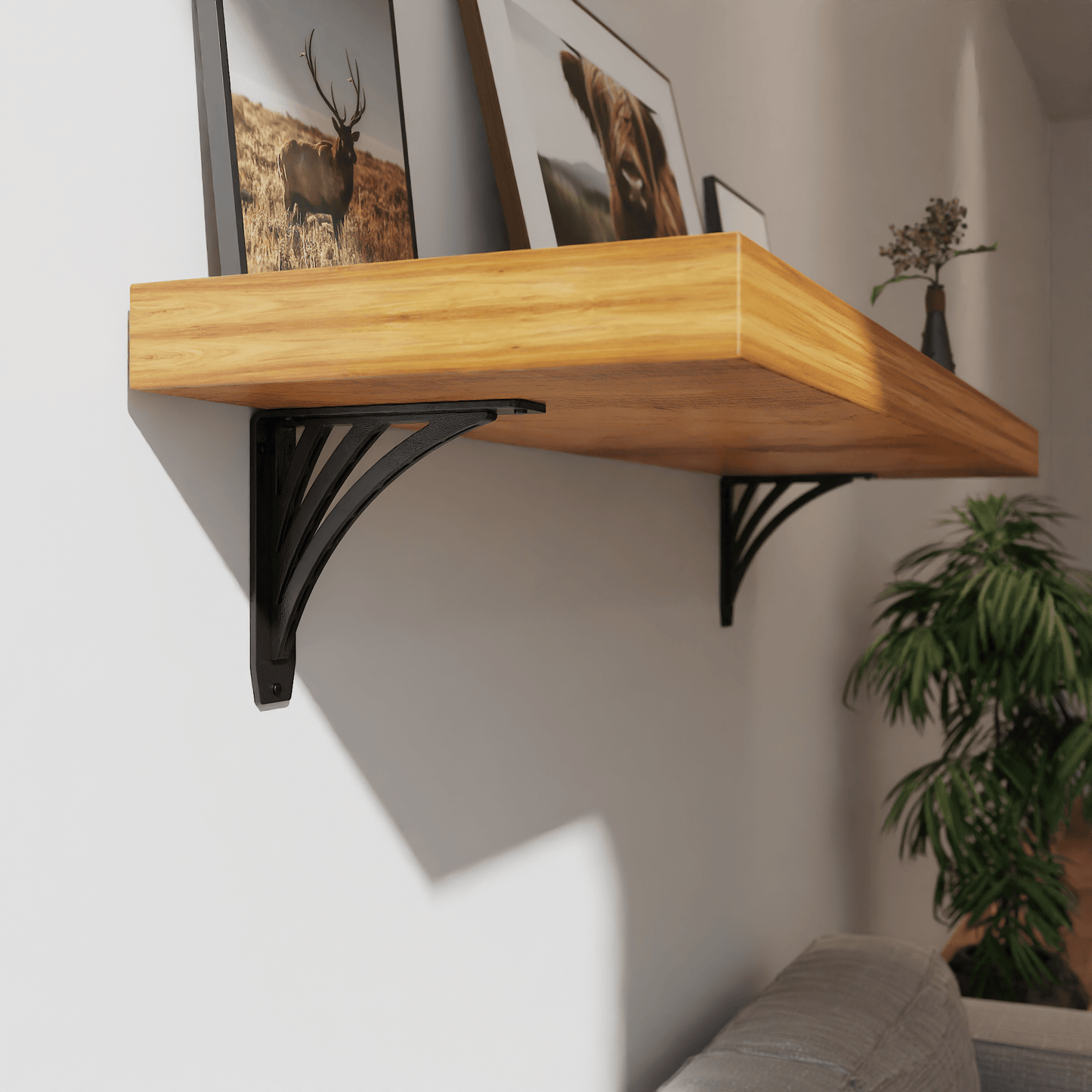 Ravenel Heavy Duty Steel Brackets for Shelving