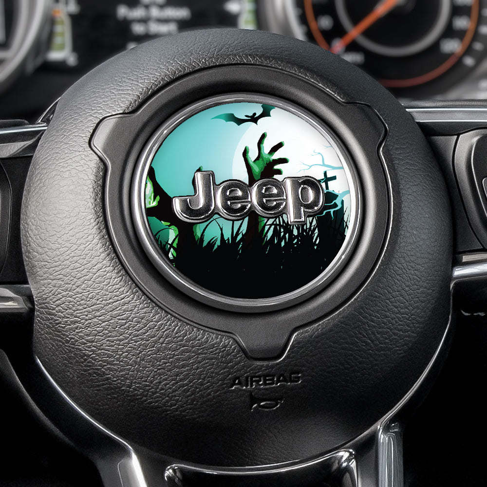 Reaching Out Steering Wheel Decal