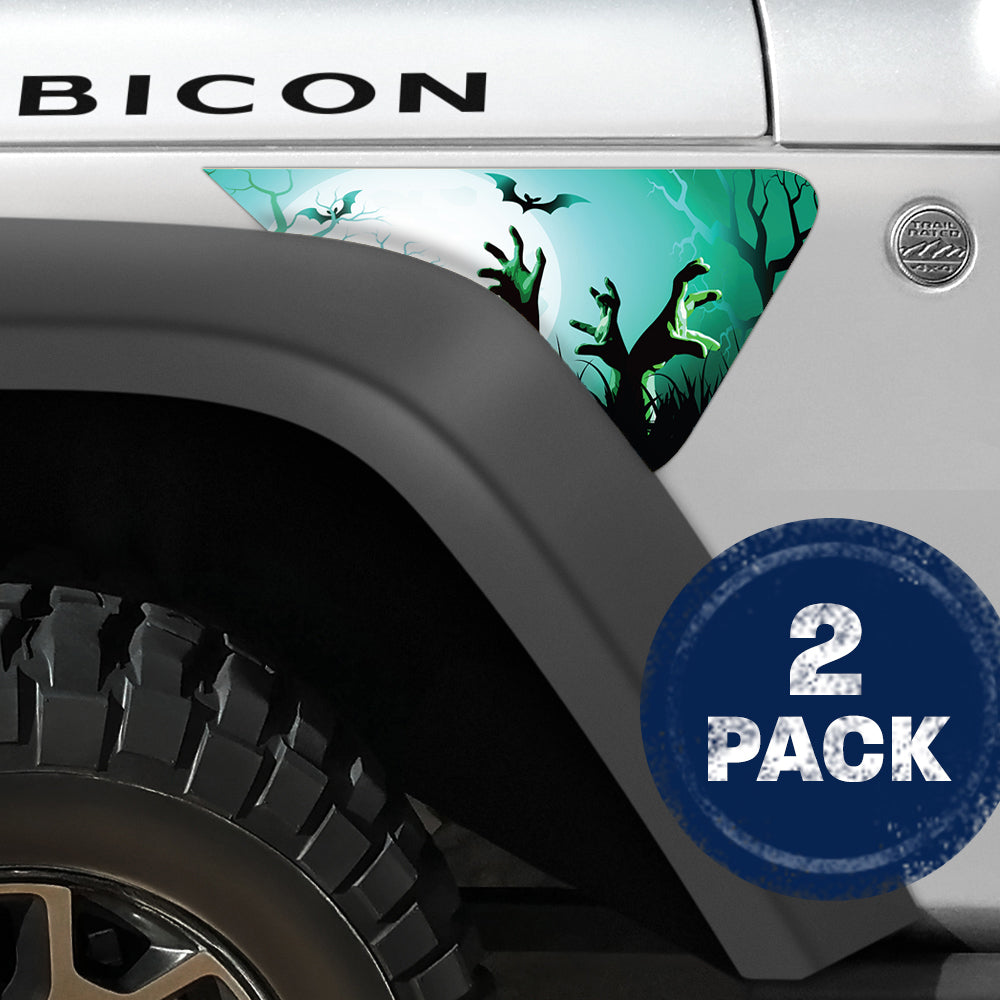 Reaching Out 2pc Vinyl Fender Decal