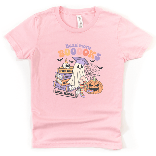 Read More Booooks Halloween Kids T-Shirt
