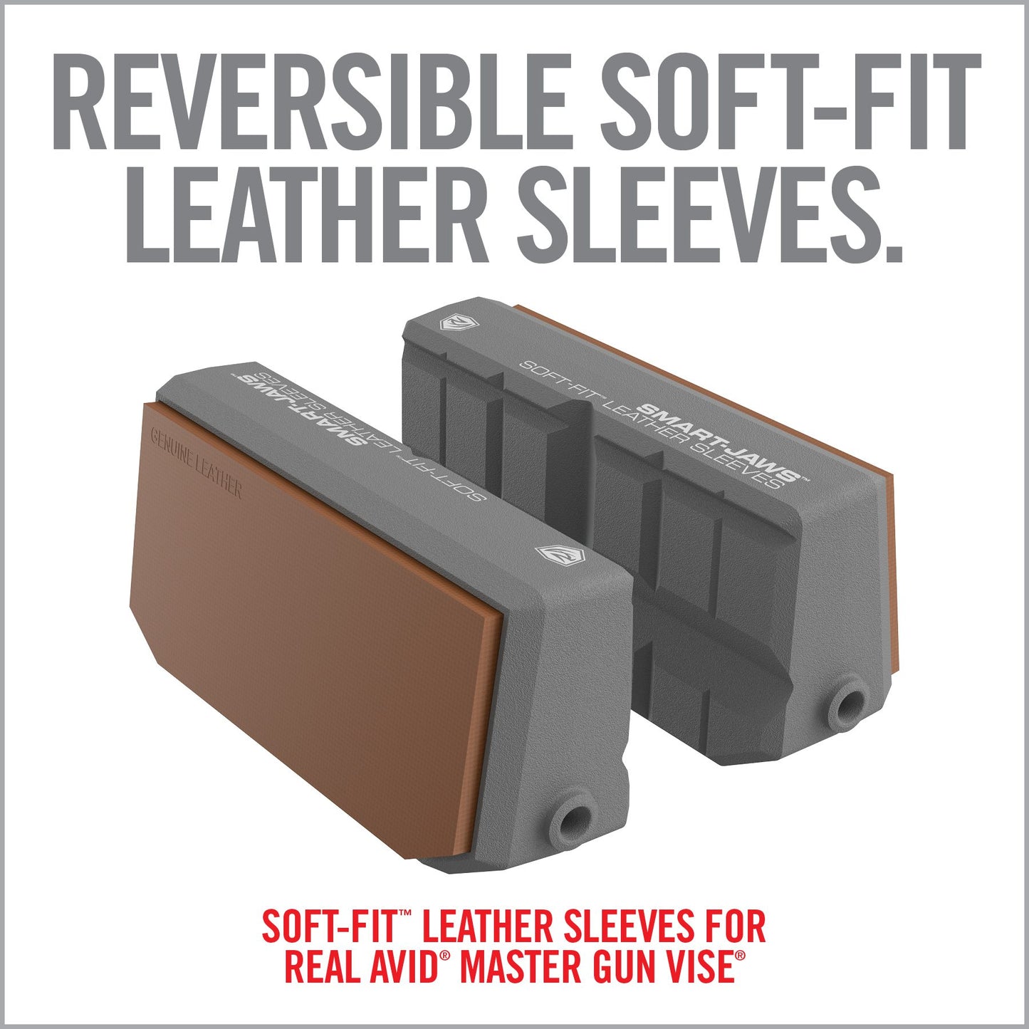 Smart-Jaws® — Soft-Fit™ Leather for Master Gun Vise®
