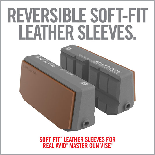 Smart-Jaws® — Soft-Fit™ Leather for Master Gun Vise®
