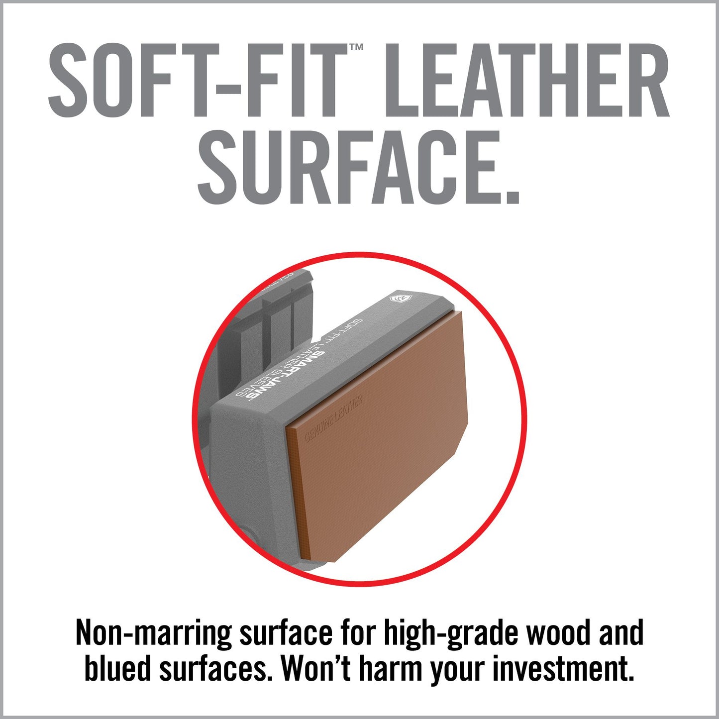 Smart-Jaws® — Soft-Fit™ Leather for Master Gun Vise®