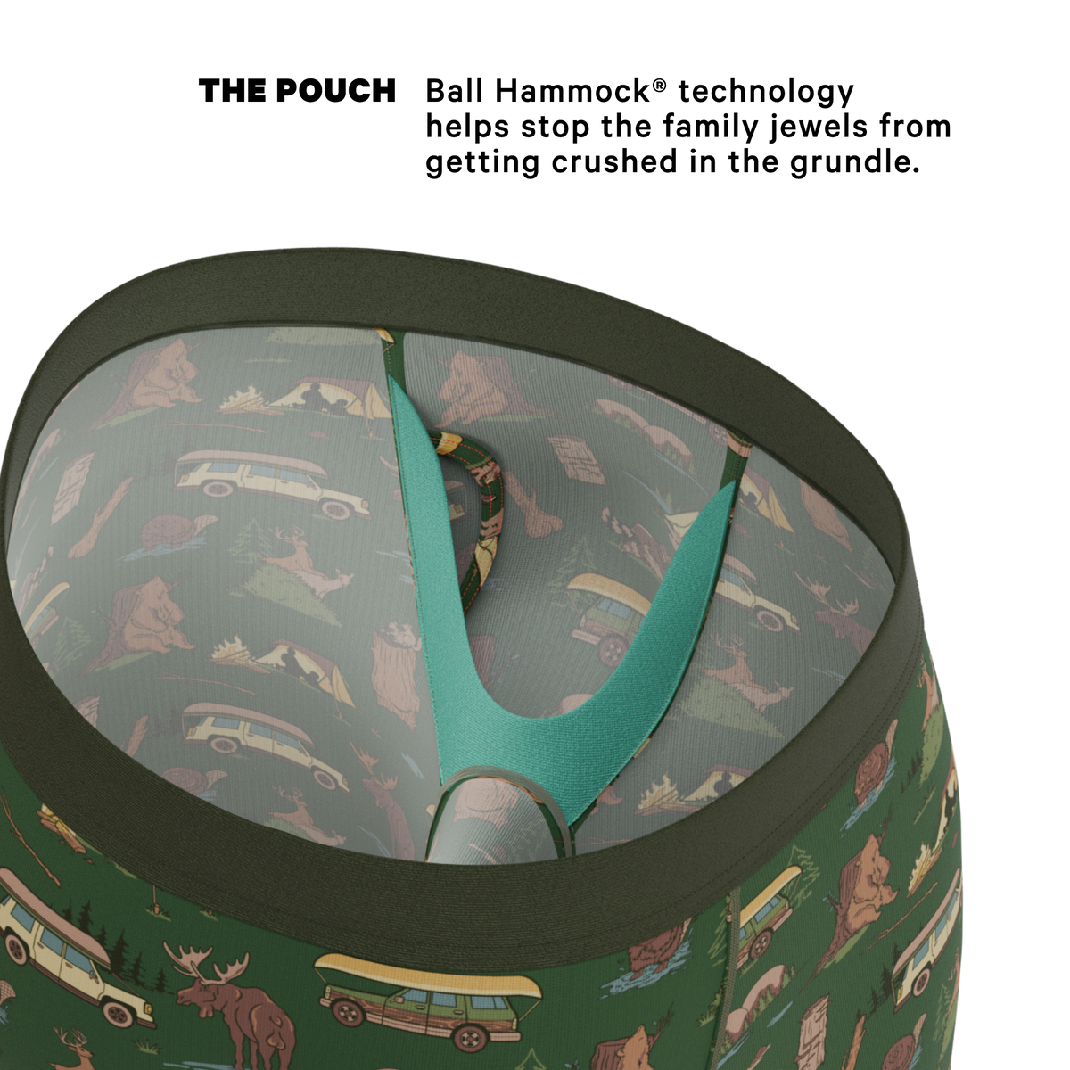 The Really Happy Camper | Camping Ball Hammock® Boxer - Long Leg